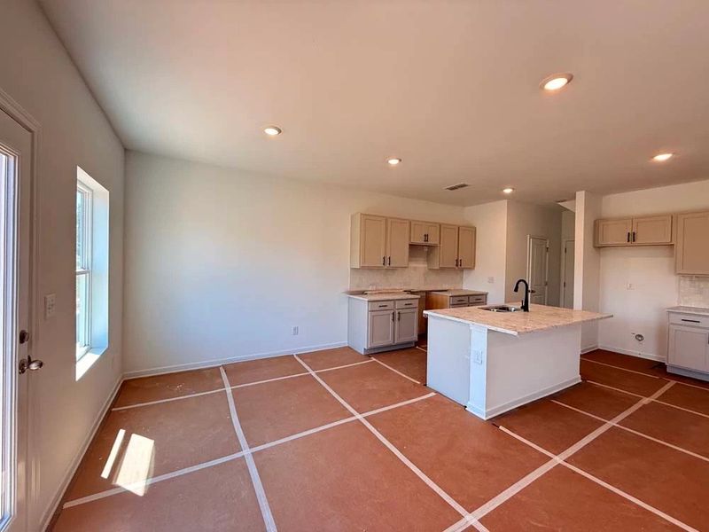 Dining Area Construction Progress