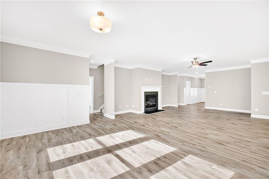 Spacious, unfurnished interior of a new home in , Hiram (Image 20).
