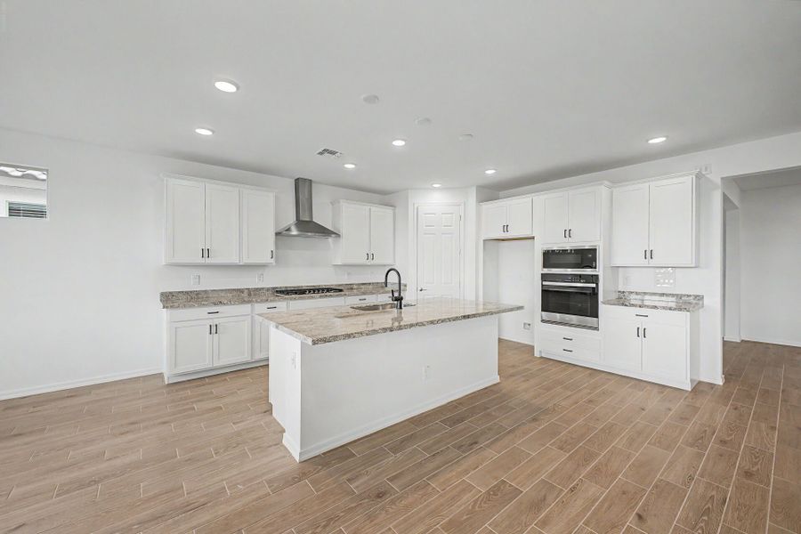 Furnished interior view inside a new home in Bella Vista Farms, San Tan Valley (Image 3).