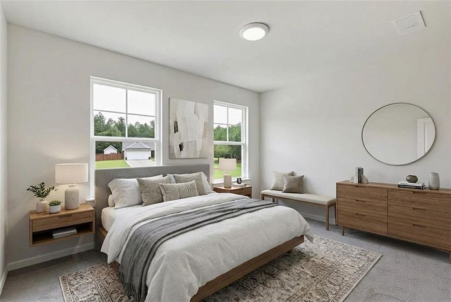 Furnished interior view inside a new home in High Shoals, Dallas (Image 5).