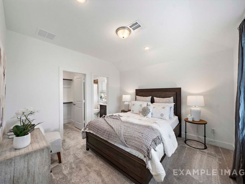Representative furnished interior of a home built from the The Philip A with 3-Car Garage by Davidson Homes LLC in Lago Mar, Texas City (Image 16).