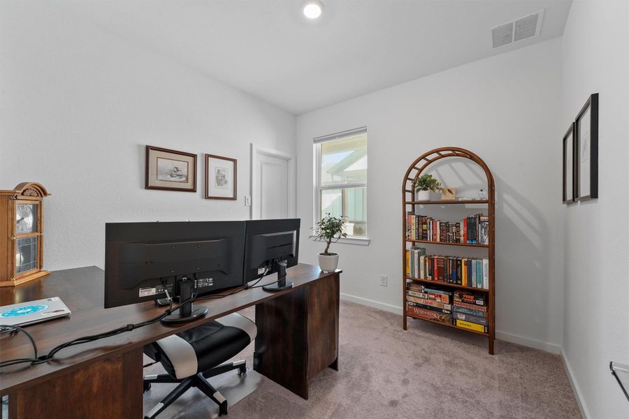 Furnished interior view inside a new home in Mason Woods 40s, Cypress (Image 14). Furnished interior view inside a new home in Mason Woods 40s, Cypress (Image 14).