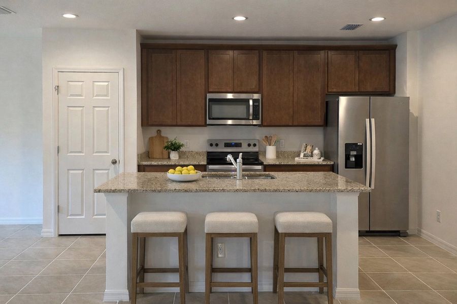 Spacious and Functional Kitchen in Central Florida Home