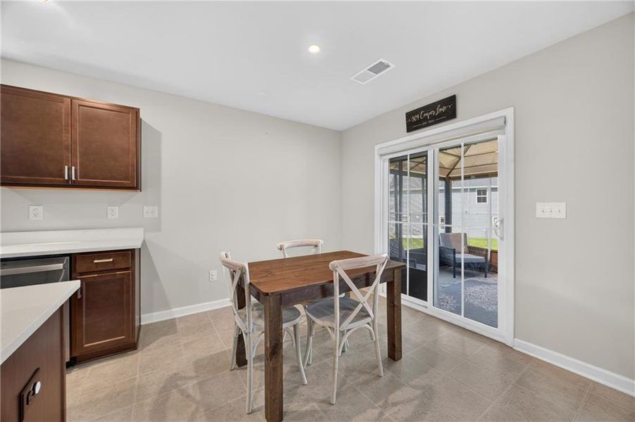 Furnished interior view inside a new home in Riverside at Calhoun, Calhoun (Image 12).