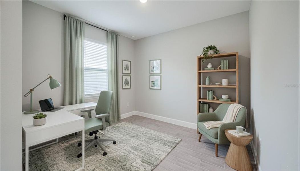 Furnished interior view inside a new home in , Palm Coast (Image 17).