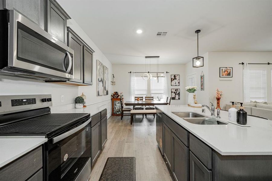 Furnished interior view inside a new home in , Crandall (Image 13).