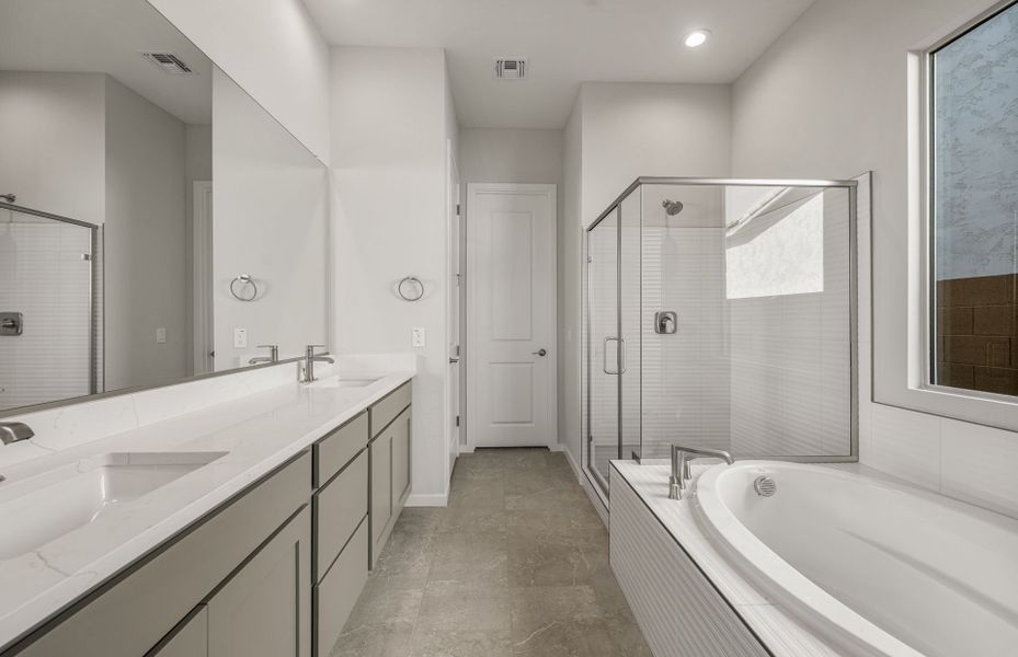 Furnished interior view inside a new home in Legado West, Queen Creek (Image 6).