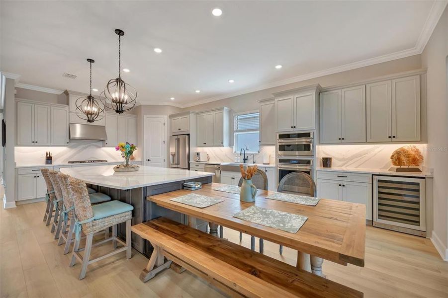 Furnished interior view inside a new home in , Palmetto (Image 59).