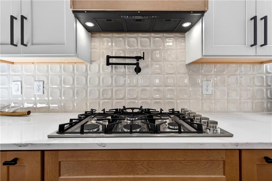 Close-up of interior finishes inside a home in , Atlanta (Image 22).