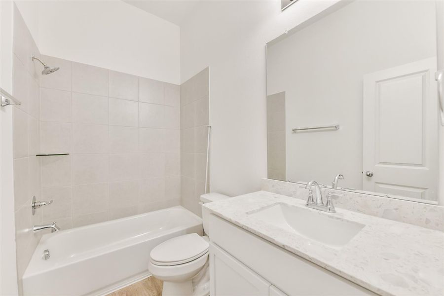 Furnished interior view inside a new home in King Oaks Village, Baytown (Image 12).