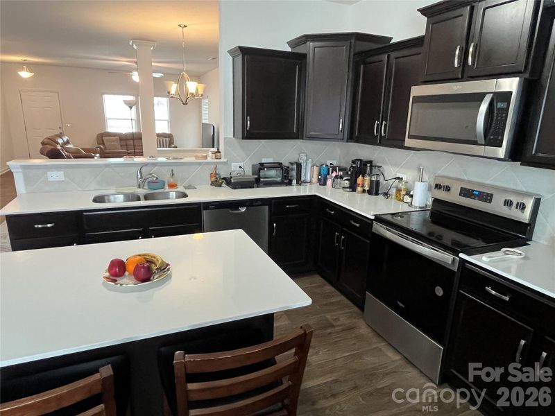 Furnished interior view inside a new home in , Salisbury (Image 12).
