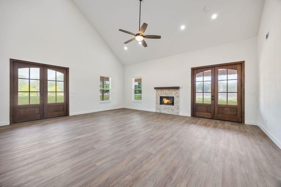 Spacious, unfurnished interior of a new home in , Rhome (Image 27). Spacious, unfurnished interior of a new home in , Rhome (Image 27).