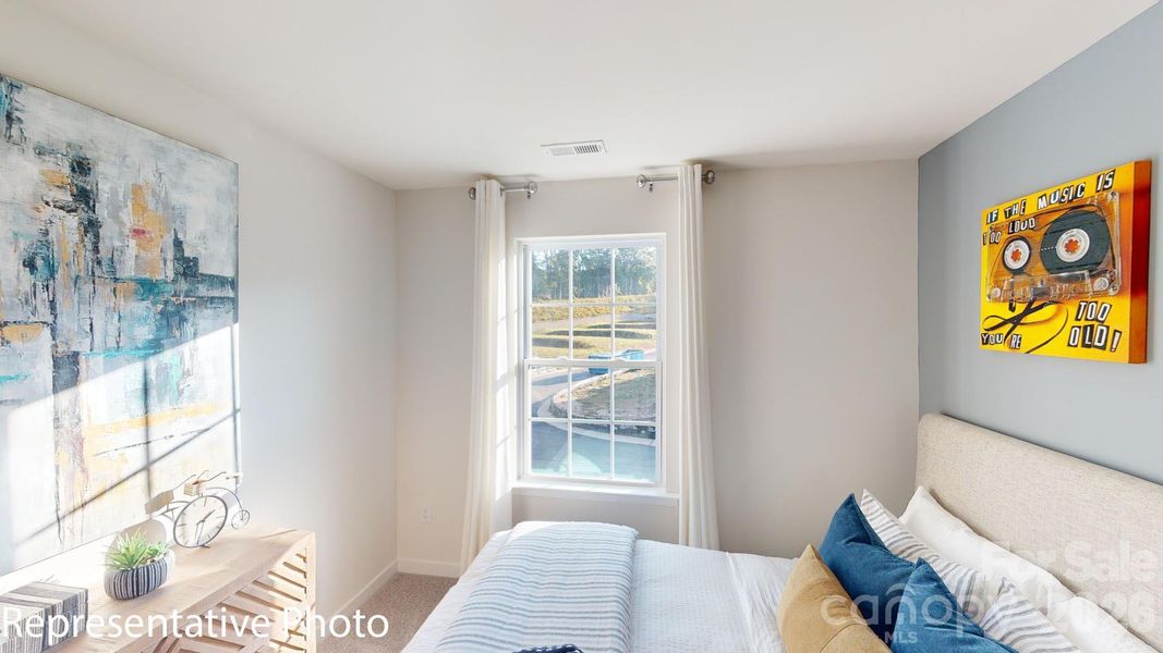 Furnished interior view inside a new home in Huffman Ridge, Hickory (Image 39).