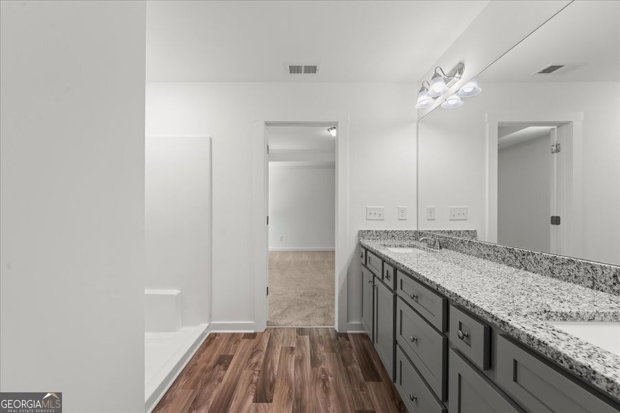 Furnished interior view inside a new home in Ellington Farms, Statham (Image 12).