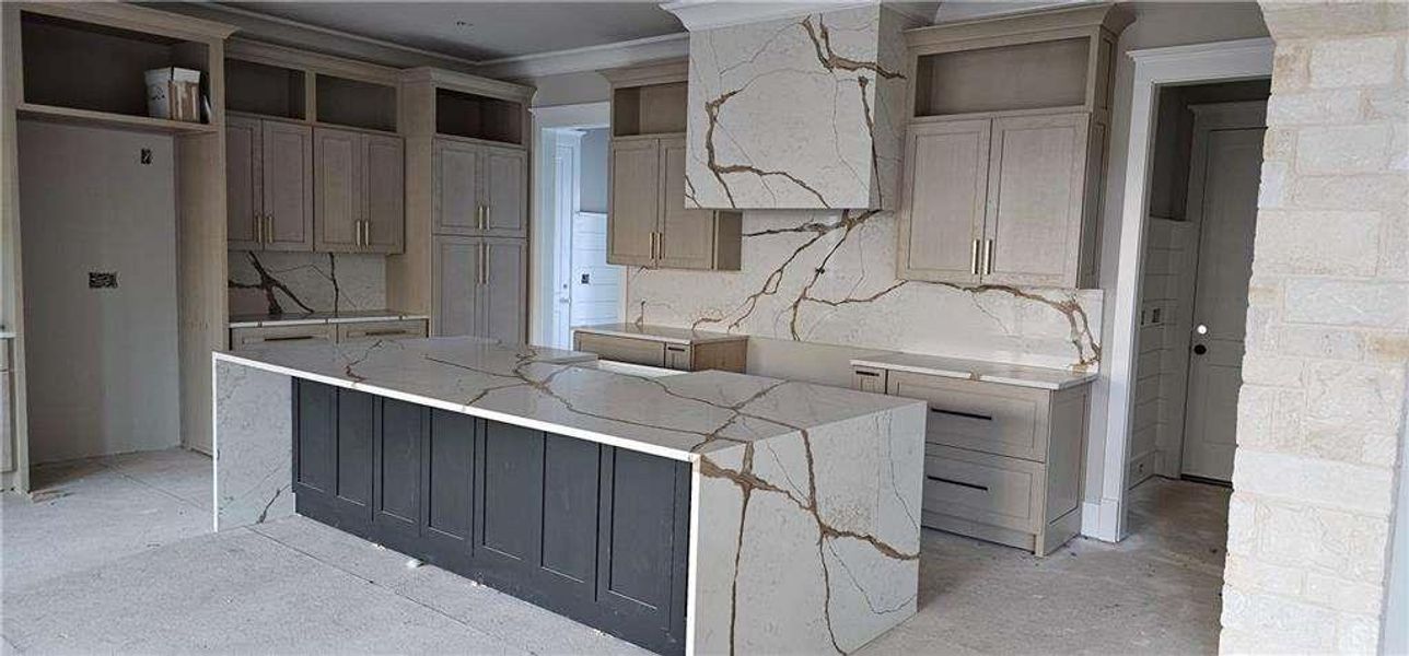 In-progress construction of a new home in , Gainesville, GA (Image 54).