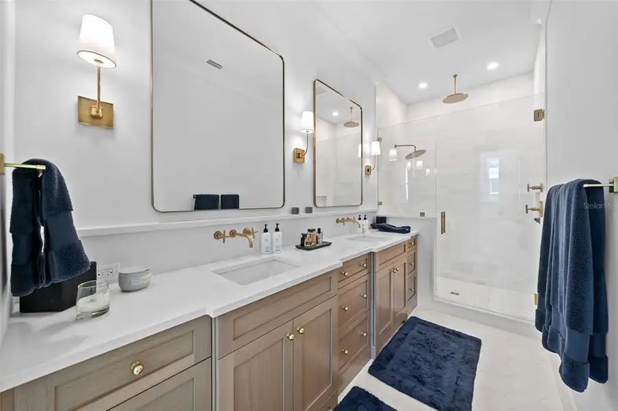 Furnished interior view inside a new home in , St. Petersburg (Image 8).