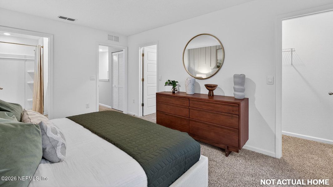 Furnished interior view inside a new home in Hansen Creek, Jacksonville (Image 13).