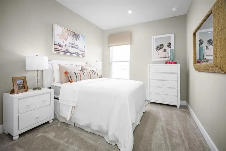 Representative furnished interior of a home built from the Panama by Ryan Homes in Seminole Palms, Palm Coast (Image 12).