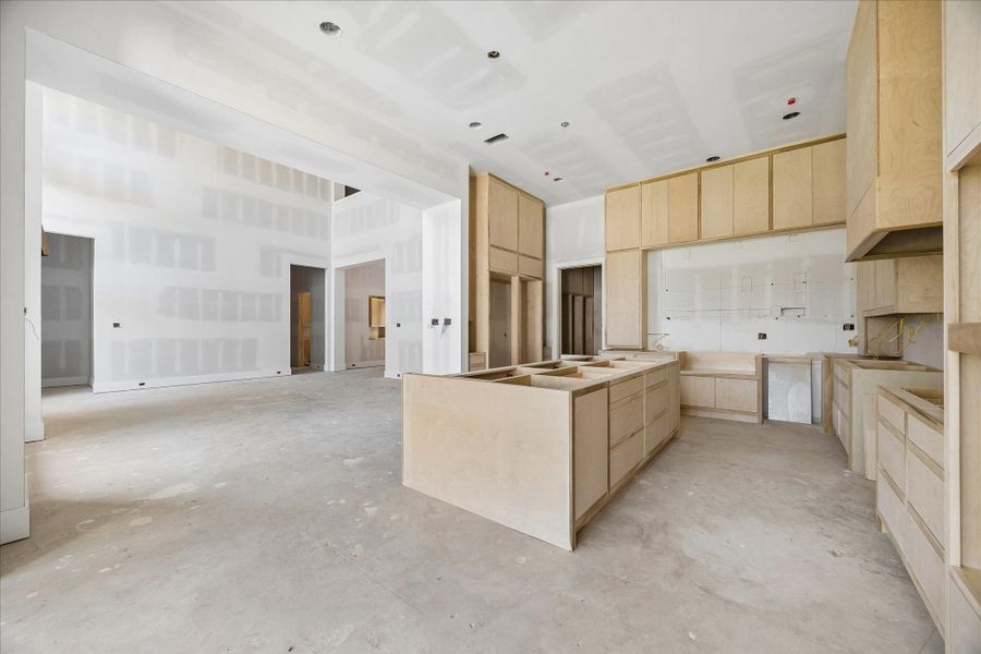 Current Stage of Construction - 5.26.2026 - Kitchen/Family Room