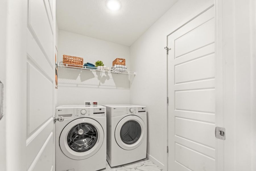 Furnished interior view inside a new home in Conestoga, Ault (Image 14).