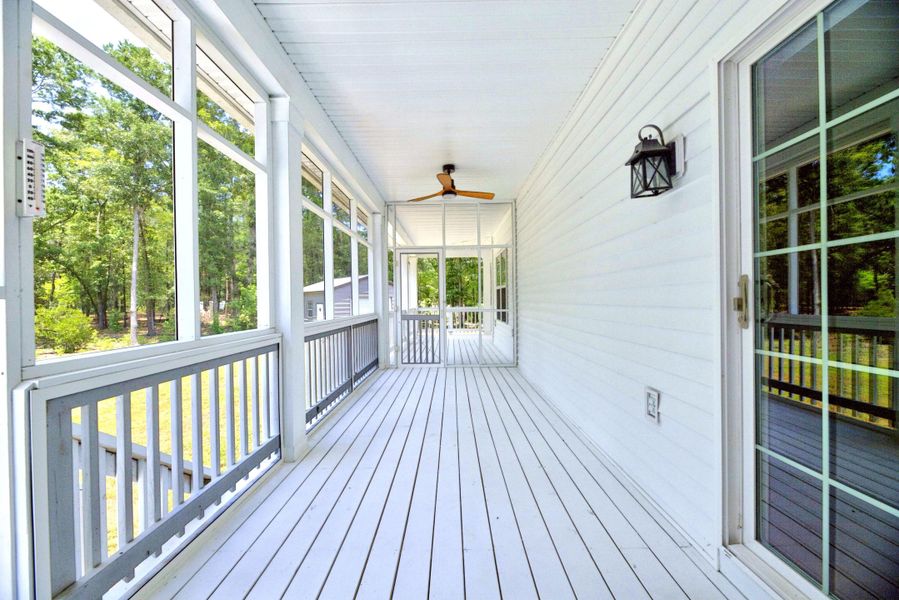 Exterior details and patio area of a home in , Elloree (Image 24).