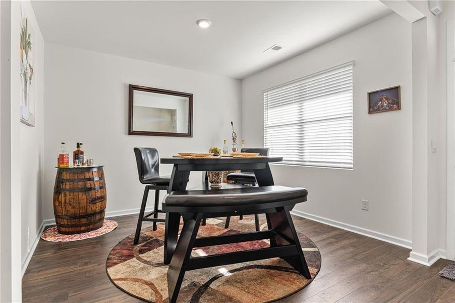 Furnished interior view inside a new home in Locust Grove Station - Pine Valley, Locust Grove (Image 10).