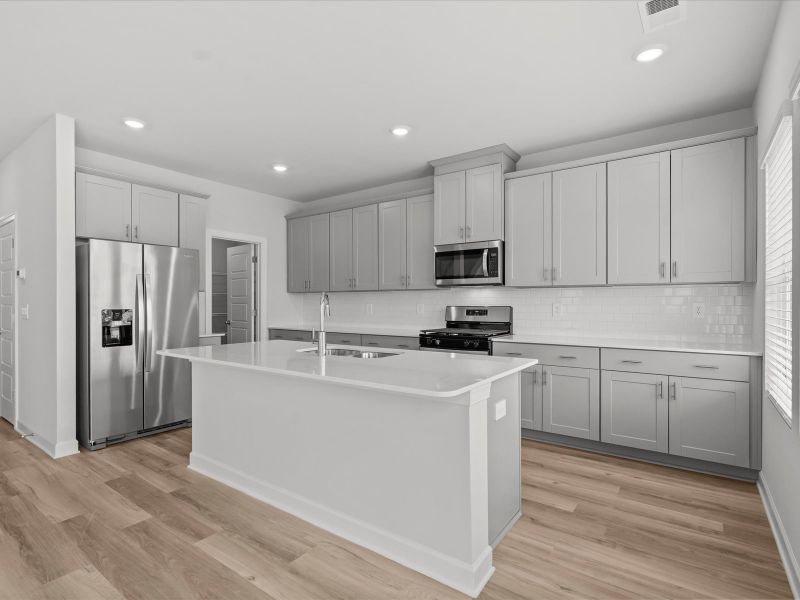 Furnished interior view inside a new home in Chatham Forest, Duncan (Image 4). Furnished interior view inside a new home in Chatham Forest, Duncan (Image 4).