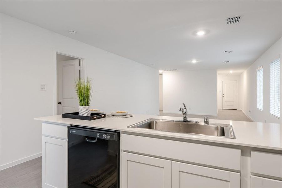 Furnished interior view inside a new home in Falcon Heights, Forney (Image 6).