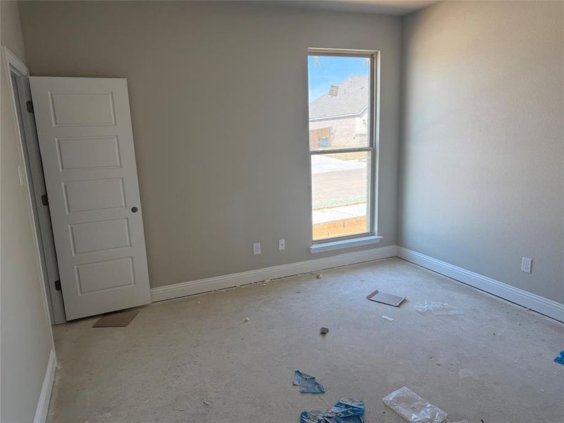 In-progress construction of a new home in , Cleburne, TX (Image 4).