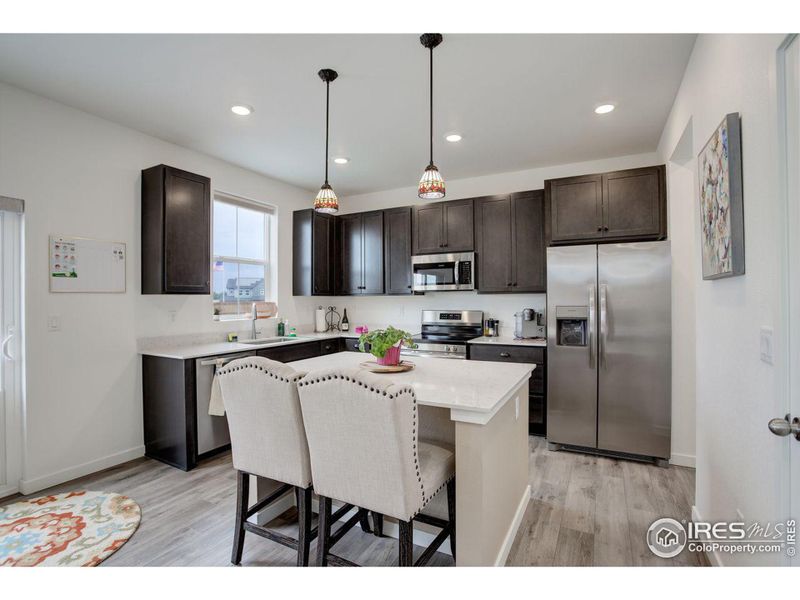 Kitchen before backsplash was complete