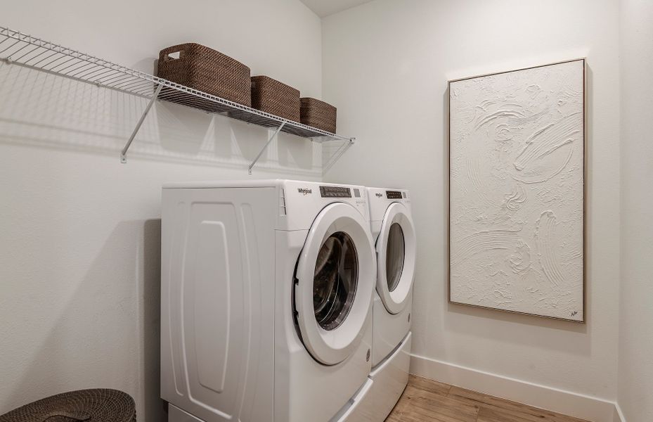 Spacious Laundry Room