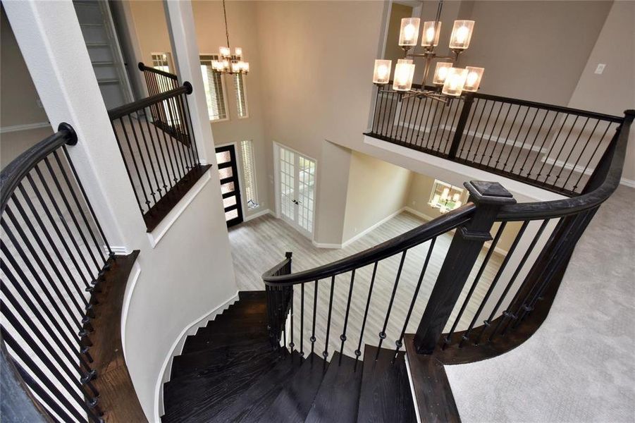 Furnished interior view inside a new home in , Prosper (Image 8).