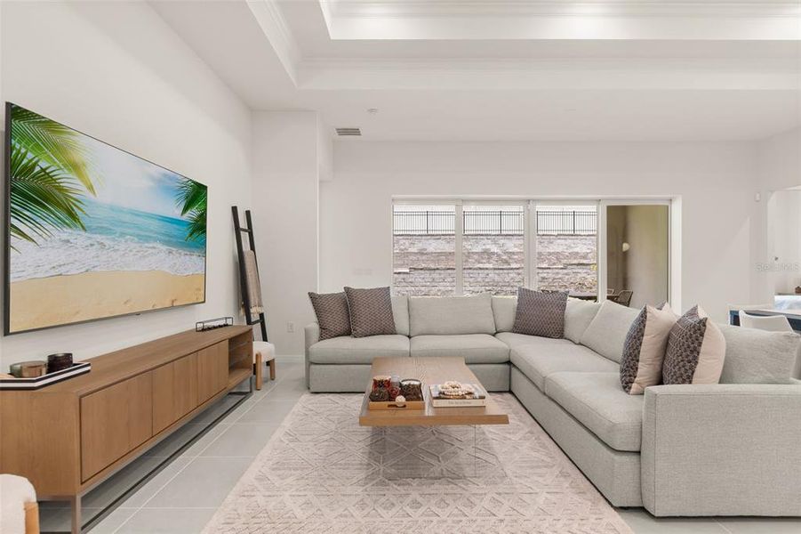 Furnished interior view inside a new home in , Winter Garden (Image 17).