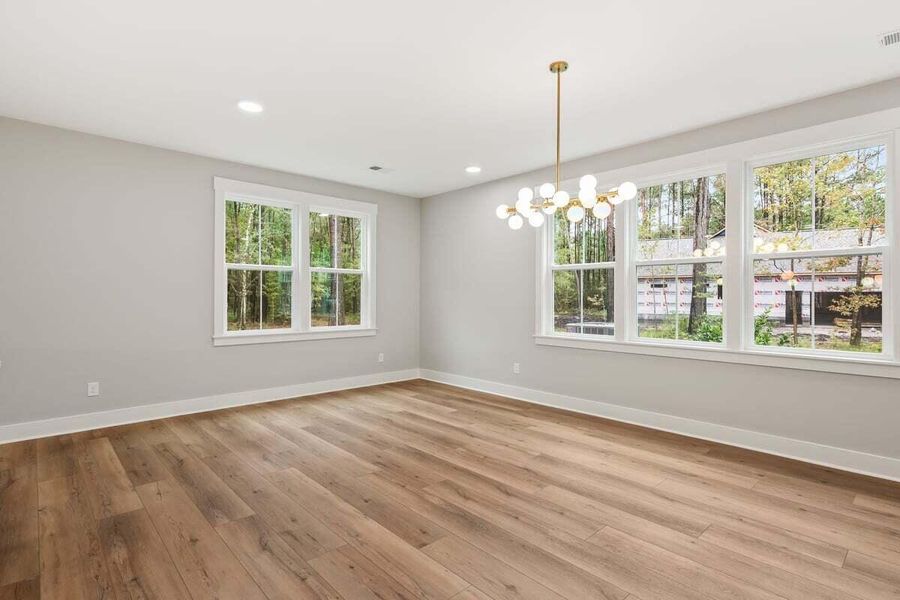 Spacious, unfurnished interior of a new home in , Ravenel (Image 40).