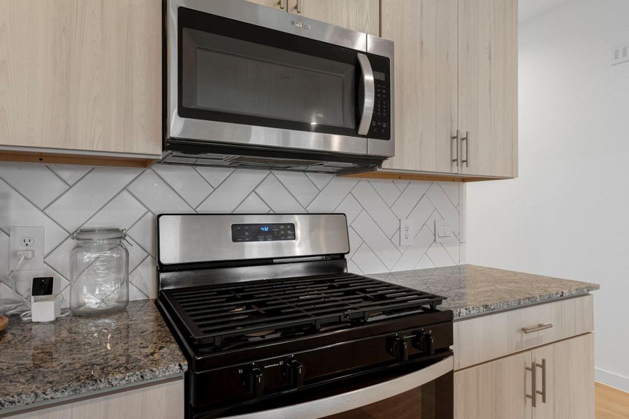 Whirlpool appliances in the home!! The home has been very well maintained.