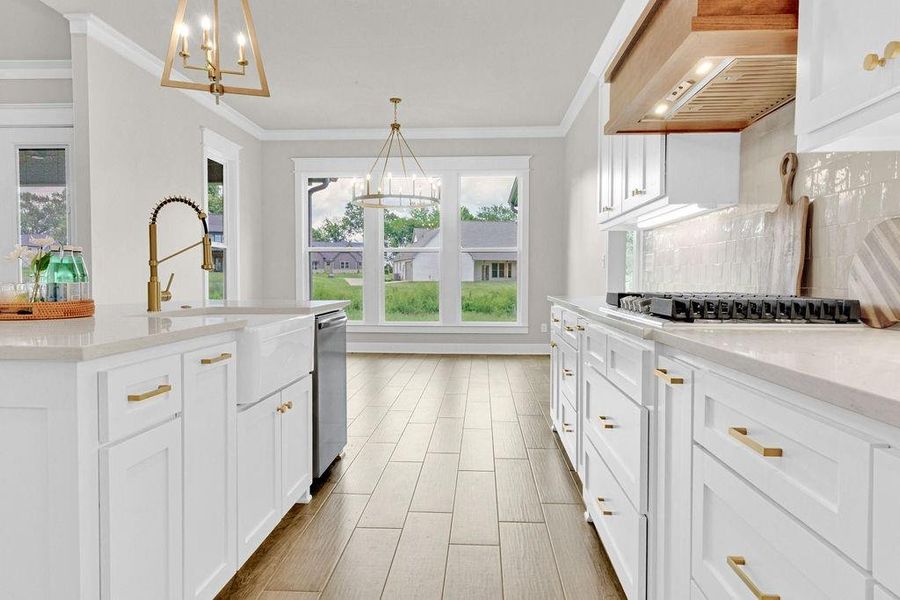Furnished interior view inside a new home in , Tyler (Image 8).