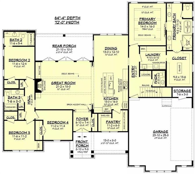 2D floor plan layout of this home in , Lipan, TX (Image 3).