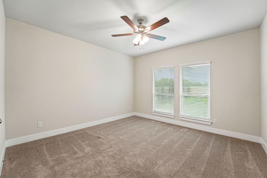 Spacious, unfurnished interior of a new home in Three Creeks, Belton (Image 11). Spacious, unfurnished interior of a new home in Three Creeks, Belton (Image 11).