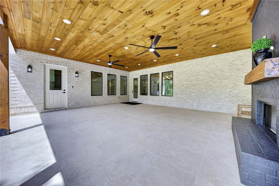 Exterior details and patio area of a home in , Monroe (Image 3). Exterior details and patio area of a home in , Monroe (Image 3).