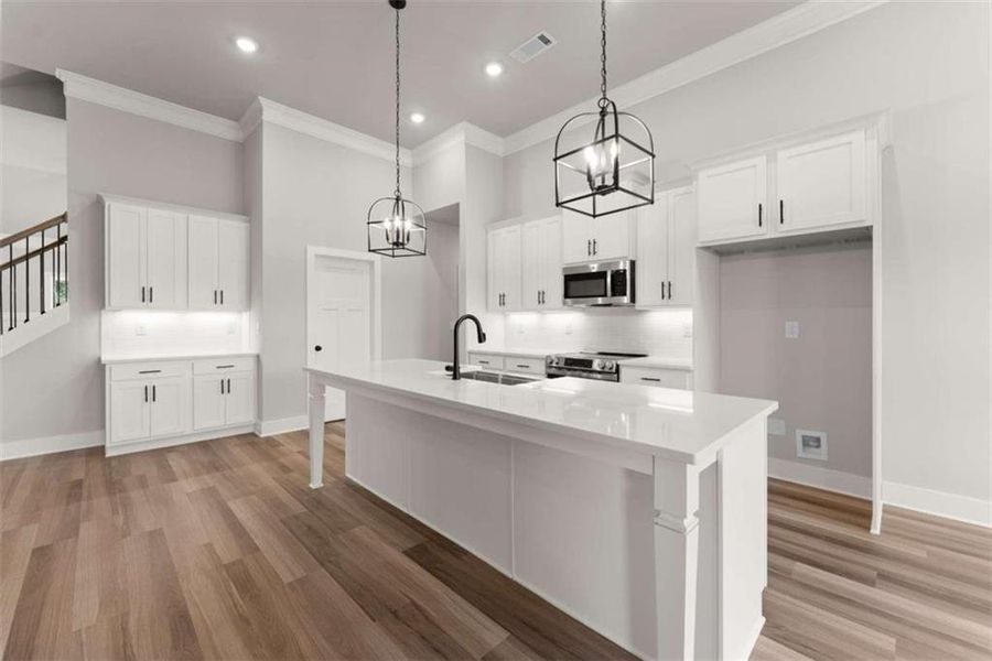 Furnished interior view inside a new home in , Maysville (Image 7). Furnished interior view inside a new home in , Maysville (Image 7).