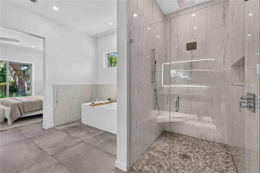 Furnished interior view inside a new home in , Sarasota (Image 18).