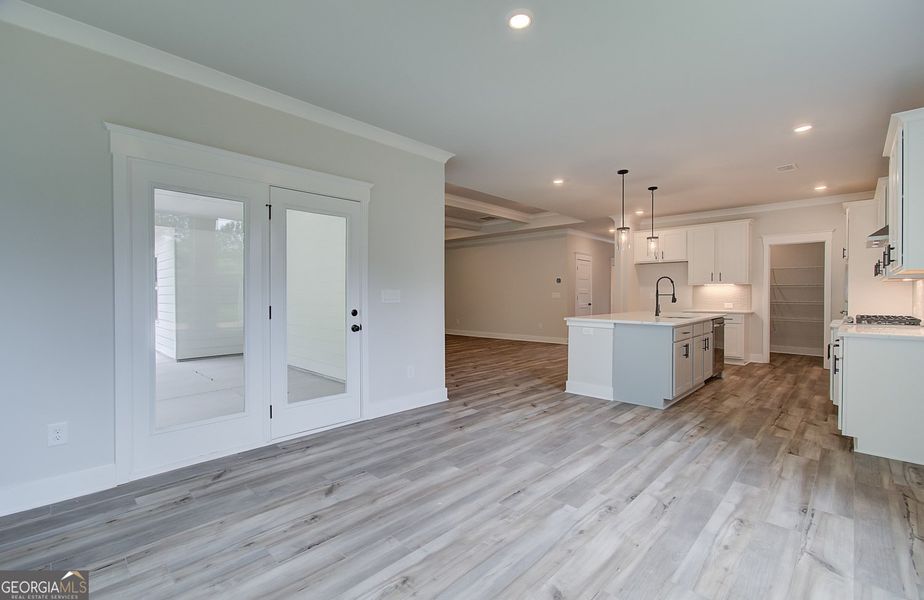 Spacious, unfurnished interior of a new home in Ponderosa Farms Reserve, Gainesville (Image 28).
