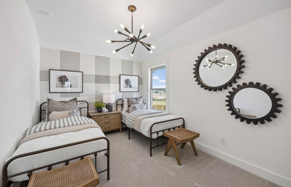 Representative furnished interior of a home built from the Hillsboro by Pulte Homes in Blue Creek Trails, Richmond (Image 9). Representative furnished interior of a home built from the Hillsboro by Pulte Homes in Blue Creek Trails, Richmond (Image 9).