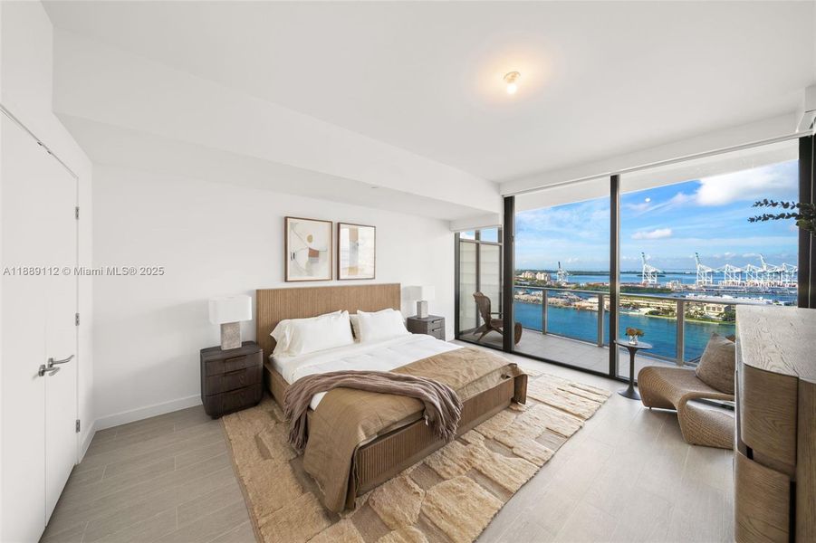 Furnished interior view inside a new home in , Miami Beach (Image 10).