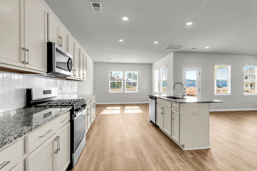 Furnished interior view inside a new home in Wildcat Chase, Summerville (Image 10).