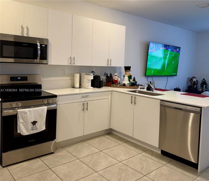 Furnished interior view inside a new home in , Miami (Image 17).