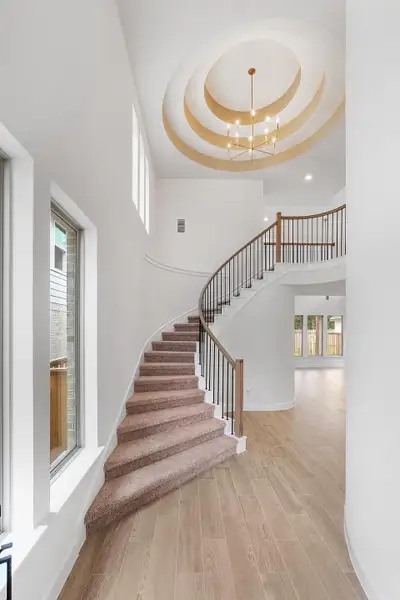 Spacious, unfurnished interior of a new home in Parmer Ranch, Georgetown (Image 17). Spacious, unfurnished interior of a new home in Parmer Ranch, Georgetown (Image 17).
