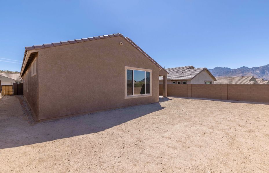 Exterior details and patio area of a home in Vistoso Canyon Estates, Oro Valley (Image 3). Exterior details and patio area of a home in Vistoso Canyon Estates, Oro Valley (Image 3).