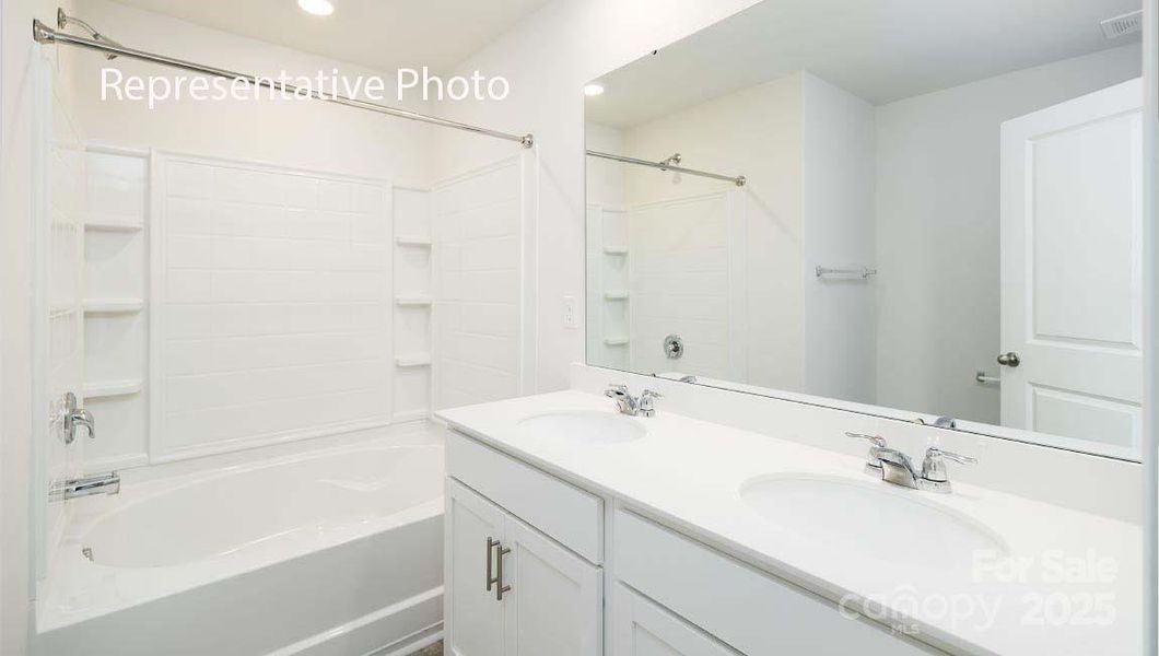 Furnished interior view inside a new home in Brinkley Ridge, Kings Mountain (Image 4).