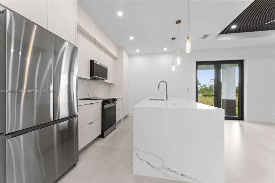 Furnished interior view inside a new home in , Lehigh Acres (Image 6). Furnished interior view inside a new home in , Lehigh Acres (Image 6).